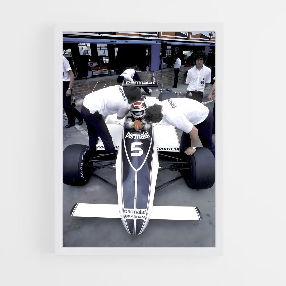 Poster Indy Champion – affiche Voitures de Formule 1 (vue 3)